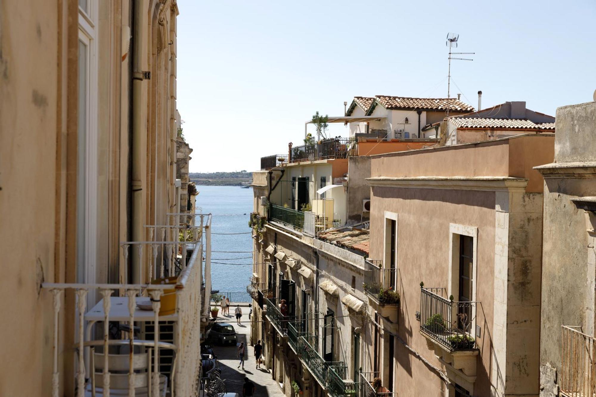 Camera Con Bagno Privato Vista Mare Ortigia 시라쿠사 외부 사진